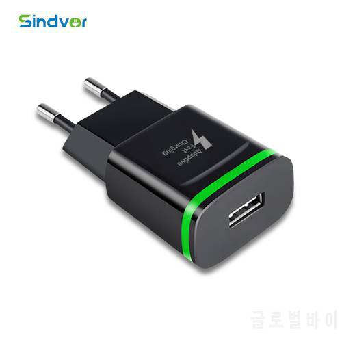 Sindvor Phone USB Charger Quick Charge 3.0 USB Travel Charger Adapter Smart Fast Charger For iPhone 8 Samsung Xiaomi iPad Tablet