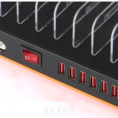 Go2linK 15-Ports Desktop Charging 3.5A Max Multi Quick USB Charger Dock Station