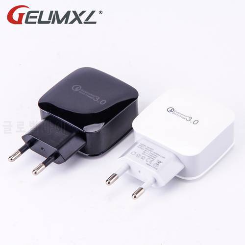 Travel Wall Charger Quick Charge 3.0 USB Charger Adapter 18W EU Plug For Samsung HTC LG Sony Huwei Xiaomi ASUS Lenovo Meizu