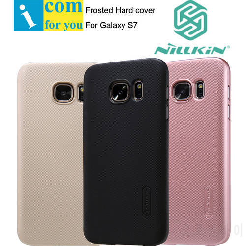 Nillkin Super Frosted Shield Cover Case For Samsung Galaxy S8 S7 edge S6 Plus with 1pcs Gift