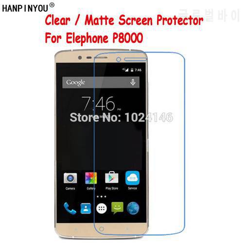 New HD Clear / Anti-Glare Soft Matte Screen Protector Elephone P8000 5.5