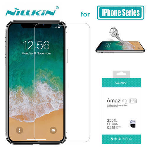 for iPhone 14 13 12 11 Pro XS MAX XR Nillkin H+ Pro Tempered Glass Screen Protector for iPhone 14 13 11 Pro XR XS Max 7 8 Plus