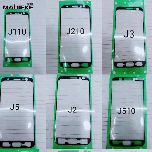 2XFront Frame LCD Panel Faceplate Adhesive For Samsung Galaxy J610 J2 J3 J4 plus J5 J6 J7 pro J8 J510 J730 Housing Sticker glue
