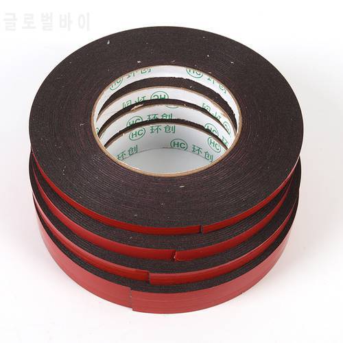 Red Strong Permanent Double Sided Super Sticky Tape Roll For Vehicle Car Double-sided Ddhesive