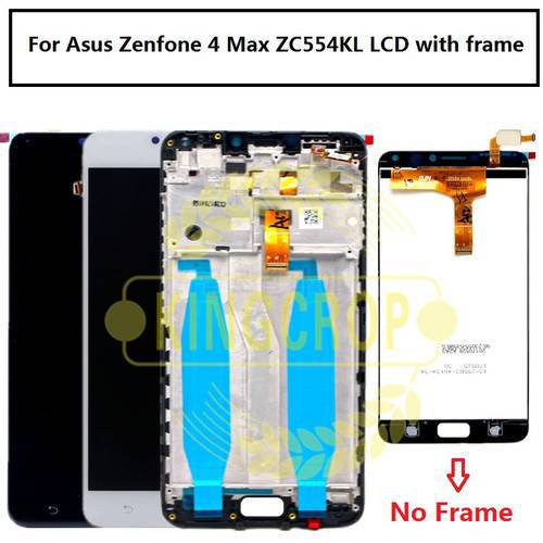For Asus Zenfone 4 Max ZC554KL LCD Touch Screen X001D ZC554KL LCD Digitizer For Asus X001D LCD Replacement Parts 5.5&39&39 1280x720