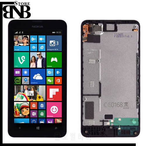 Original For Nokia Lumia 630 635 LCD Screen Display and Touch Screen Digitizer with frame Assembly Lumia 630 lcd without frame