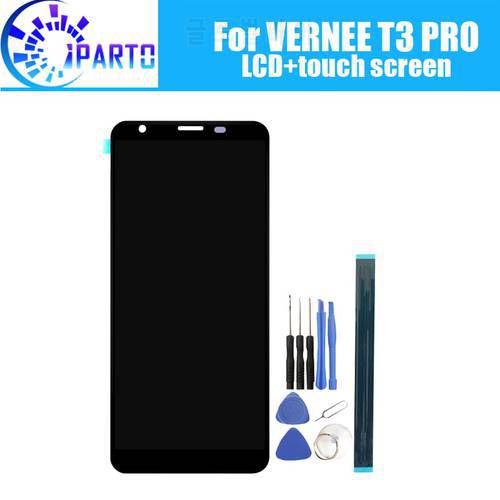 5.5 inch VERNEE T3 PRO LCD Display+Touch Screen 100% Original Tested LCD Digitizer Glass Panel Replacement For VERNEE T3 PRO