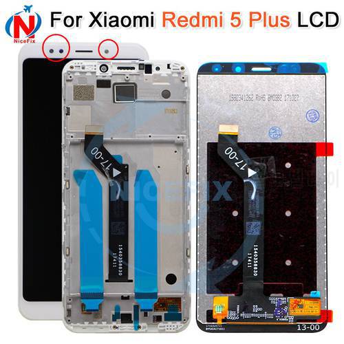 for Xiaomi Redmi 5 Plus 5plus LCD Display Touch Panel Screen Digitizer Assembly With Frame For Xiaomi Redmi 5 plus LCD