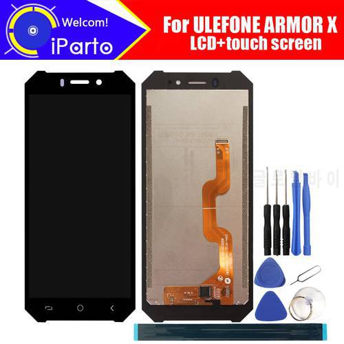 5.5 inch ULEFONE ARMOR X LCD Display+Touch Screen Digitizer Assembly 100% Original New LCD+Touch Digitizer for ARMOR X +Tools