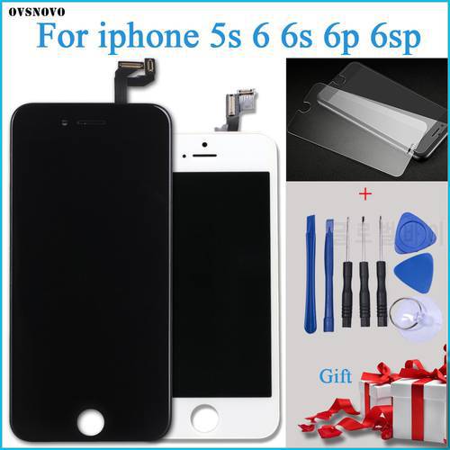 3D Touch LCD Replacement for iPhone6 6s 5s Screen Replacement Digitizer Assembly for iPhone 6 lcd display No Dead Pixel +Gifts
