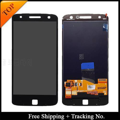 Tracking No. 100% tested For Motorola Moto Z xt1650 LCD For moto Z XT1650 Display LCD Screen Touch Digitizer Assembly