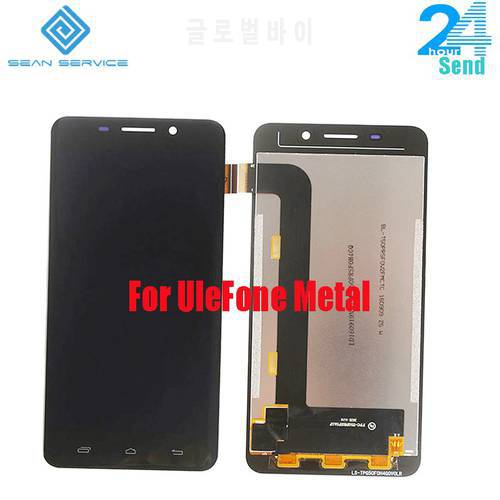 For Original UleFone Metal LCD Display and Touch Screen Digitizer Assembly For UleFone Metal Lite 1280X720 FHD 5.0inch in Stock