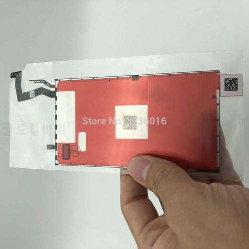 2pcs OEM quality LCD Display Repair For Phone 7 backlight film flex replacement back light change