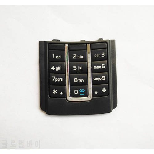 Black Color Ymitn New Housing Cover Case digital Keyboards Keypads Buttons for Nokia 6280, Free Shipping