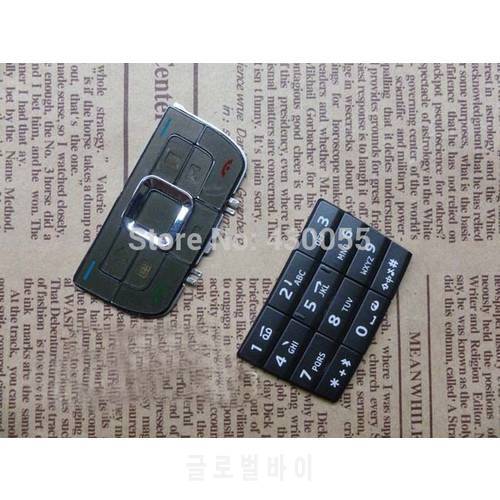 Grey Color New Y Housing Keyboards Main Function Keypads buttons Cover Case For Nokia E66 Free Shipping
