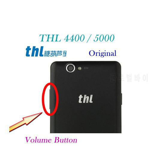 Original Volume Up / Down Button For THL 4400 THL 5000 Smart Cell Phone free shipping