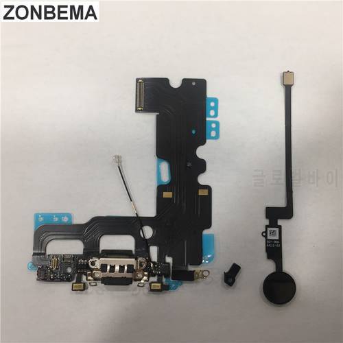 ZONBEMA 10PCS Original Universal JC 6th 3D Home Button Flex Cable for iPhone SE 7 8 Plus Menu Keypad Return On Off Fuction