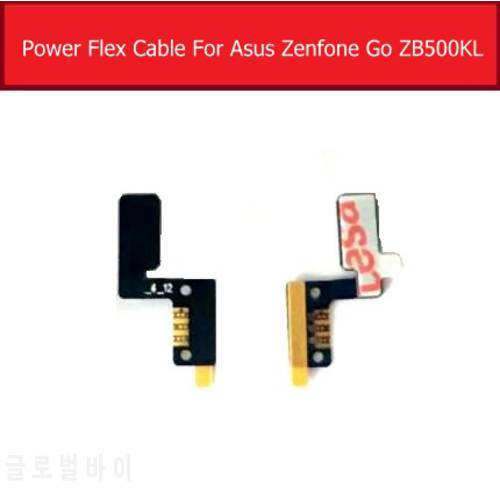 100% Genuine Volume & power Flex Cable For Asus Zenfone Go ZB500KL X00AD side key button Switch flex cable replacement repair