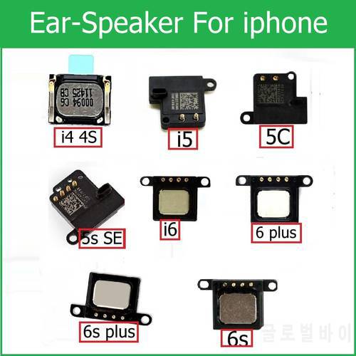 Genuine Earpiece Speaker for iPhone 4 4s 5 5s 5c SE 6 6S 7 8 Plus X Ear Speaker Earpiece Ear-Speaker phone parts replacement