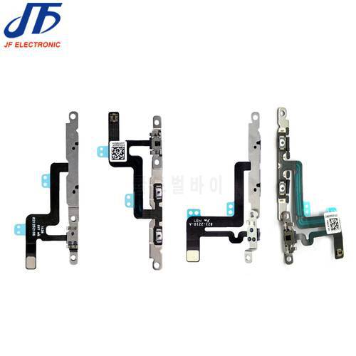 20pcs For Iphone 6 6g 6s plus Mute Volume Button Switch Flex With Metal Bracket Ribbon Volume Flex Cable