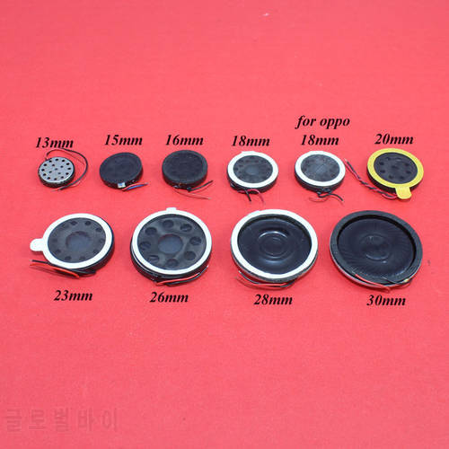 1 Piece 13/15/16/18/20/23/26/30MM Brand New Loud speaker horn ringer buzzer microphone for smartphone replacement parts