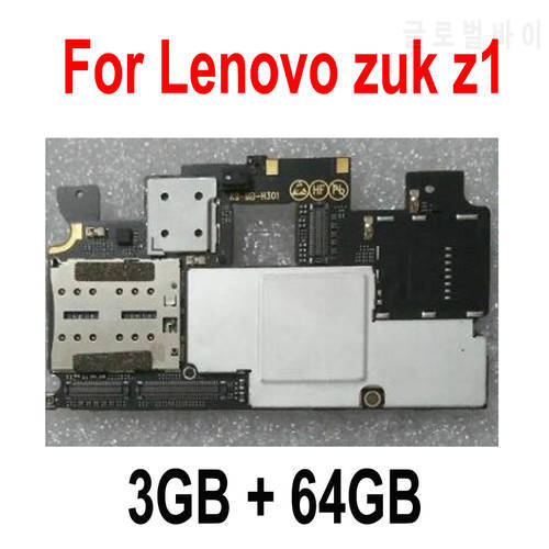 LTPro In Stock 100% Tested Working 3GB 64GB Mainboard For Lenovo ZUK Z1 Motherboard Main board Smartphone Replacement