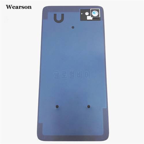 For Lenovo ZUK Z2 Back Cover Camera Glass Frame Z2 PLUS Z2Plus Battery Cover Glass+Glue New Free Shipping With Tracking Number