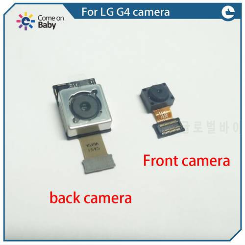 Original Back Rear Camera with Front Small camera Module Flex Cable For LG G4 H810 H811 H815 LS991 F500L