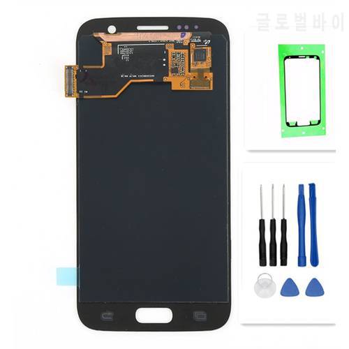 100% Tested Original LCD For Samsung GALAXY S7 G930 G930F G930A LCD Display+Touch Screen Digitizer Assembly For Samsung S7 LCD