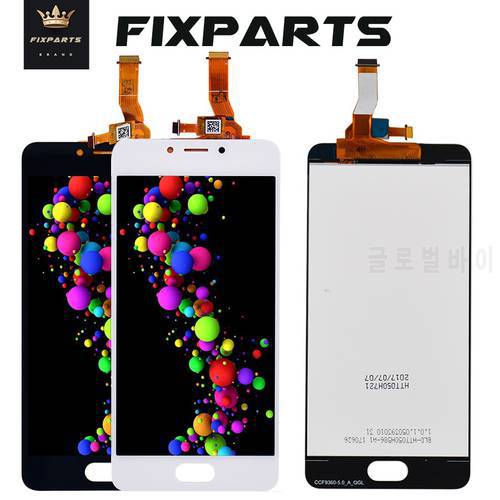 Tested Well For Meizu M5C LCD M710h Display Touch Screen Digitizer Black White A5 5C LCD Replacement Screen
