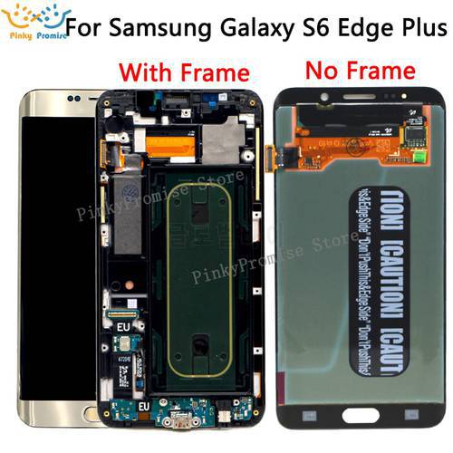 For Samsung Galaxy S6 Edge Plus LCD G928 G928F Display Touch Screen Assembly Replacement For 5.7