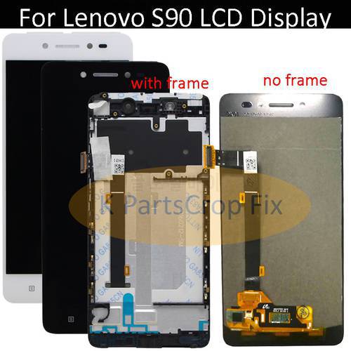 Original For Lenovo S90 LCD Display Touch Screen Digitizer Assembly With Frame S90-T S90-U S90-A lcd Replacement Parts