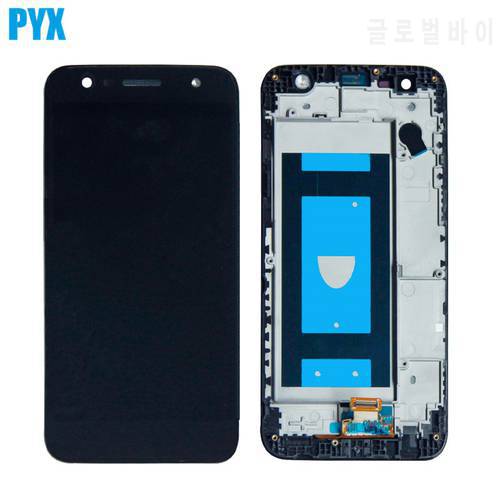 LCD Screen Display With Touch Glass DIgitizer Assembly For LG X power 2 M320 Replacement Parts With Frame Black