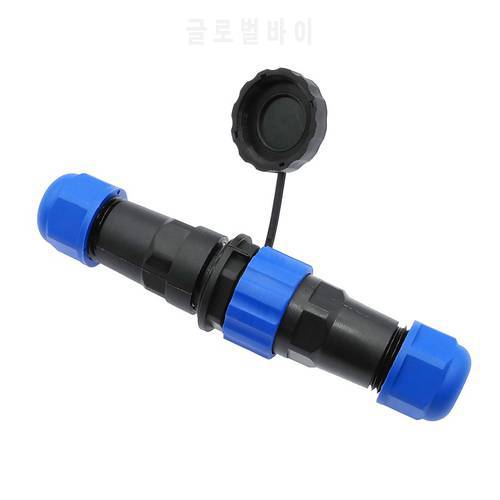 SP20 Straight waterproof connector 1/2/3/4/5/6/7/8/9/10/12/14Pin IP68 Industrial cable connector