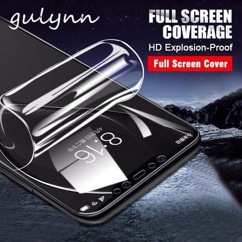 New 10D Full Cover Hydrogel Film For Xiaomi Mi 9 A3 Lite HD Screen Protector Soft Film For Redmi 10X Note 7 8 9 9S 8T Pro Cover