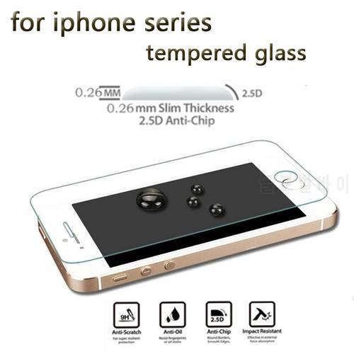 SWANDA Tempered Glass For Iphone 6 6s 7 8 Plus XS Max XR Flim on i12mini x 12 Pro i11 Screen Protectors Explosion Proof