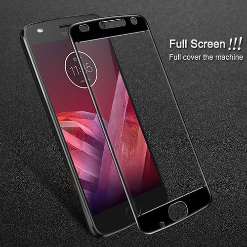 3D Tempered Glass For Motorola Moto Z2 Play Full Cover 9H Protective film Explosion-proof Screen Protector For Moto Z2 Play