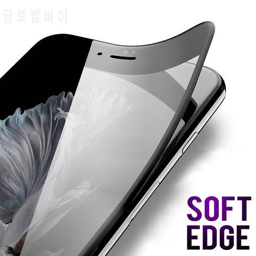 9H 0.2mm 3D Curved Soft PET edge Full Cover Tempered Glass Screen Protector For iPhone 6 6S 7 8 Plus 7Plus 8Plus Anti blue ray