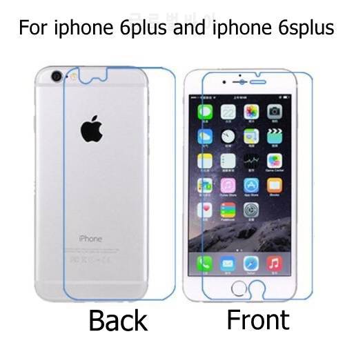 Full body (front+back) HD clear glossy film For iphone 4 4G 4S 5 5g 5s 6 6s 7 8 plus X XS XR XS MAX screen protector film guard