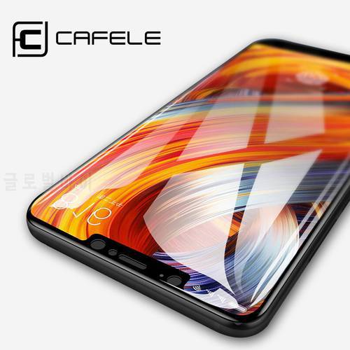 CAFELE Tempered Glass for Xiaomi MI 8 9 5s A1 9t pro Mix 2 Screen Protector for Redmi Note 9 7 8 pro K20 pro Protective Glass