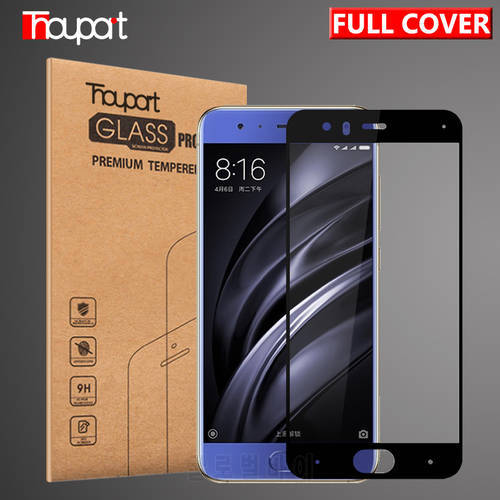 Thouport Tempered Glass For Xiaomi Mi 6 Screen Protector For Xiaomi Mi6 Glass Full Protective Film Hard Display Cover