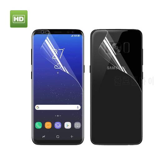 For Samsung Galaxy S8 Screen Protector 0.1mm HD TPU Front + Back Screen Protector For Samsung Galaxy S8 Plus Screen Protect