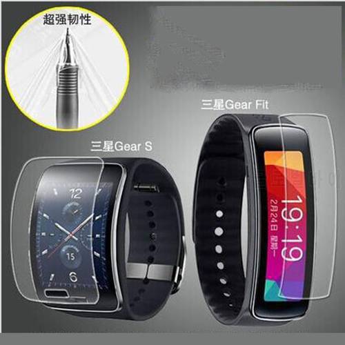 2Pcs Ultrathin Soft (Not Tempered Glass) Screen Protector Film For samsung Gear Fit2 Fit 2 r350 R750 Smart Wristband Bracelet
