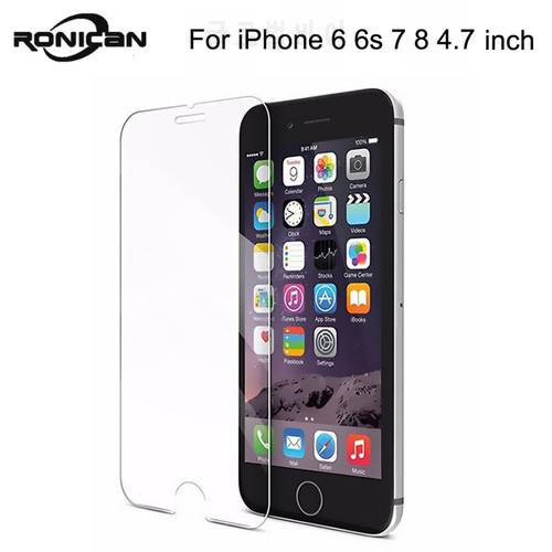 For iPhone XR X XS Max Premium Tempered Glass Screen Protector for iPhone 6 6s 7 8 Plus 11 Pro Max 5 5S 5C SE 4S Glass Film Case