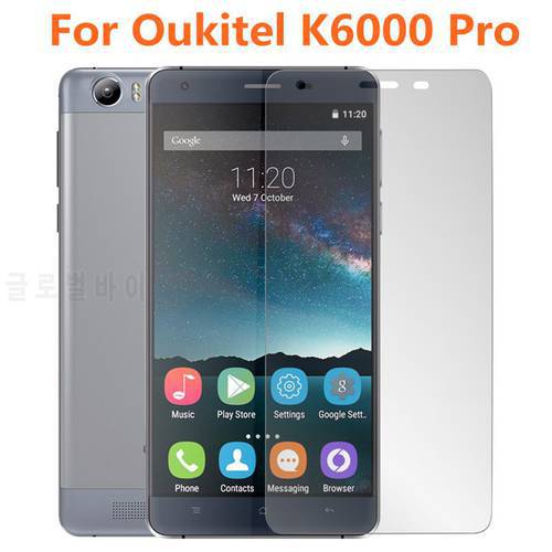ShuiCaoRen Oukitel K6000 Pro Tempered Glass 9H Protective Film Explosion-proof Screen Protector For Oukitel K6000 K6000Pro