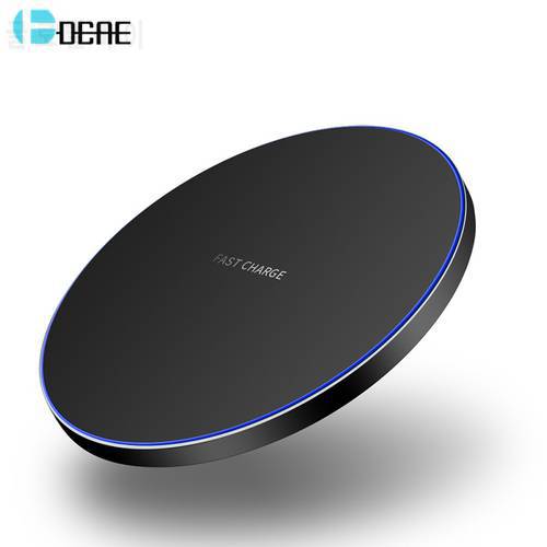DCAE 10W Quick Wireless Charger For iPhone 14 13 12 11 XS Max XR X 8 Airpods 3 Pro Samsung S22 S21 S20 Fast Charging Desktop Pad