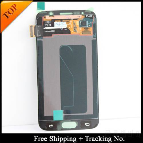 100% tested Grade AAA SUPER AMOLED For Samsung S6 LCD Display For Samsung S6 G920 Display LCD Screen Touch Digitizer Assembly