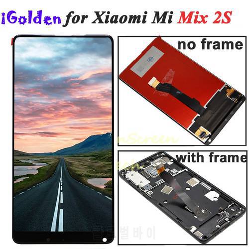 for Xiaomi Mi Mix 2S Mix2S LCD Display Touch Screen Digitizer Replacement Assembly with frame 5.99