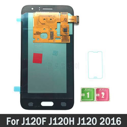 COPY OLED AMOLED LCD For Samsung Galaxy J1 2016 J120 J120F J120H J120M LCD Display Touch Screen Assembly Replacement