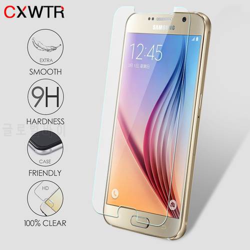 9H Premium Tempered Glass For Samsung Galaxy S7 S6 A6 A7 A8 Plus 2018 Screen Protector For Samsung Note 5 2 J4 J6 Plus J8 Glass